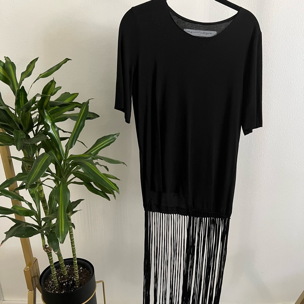 Raquel Allegra Fringe T-Shirt // sz 1